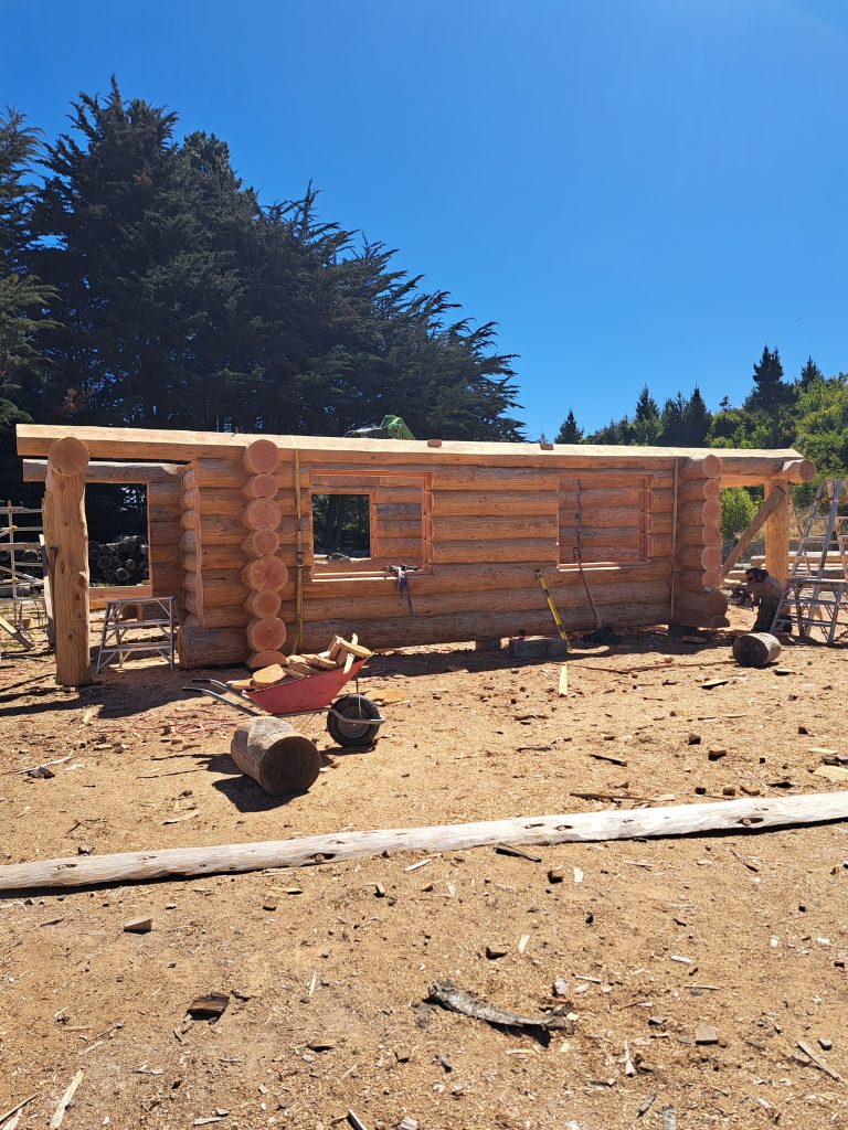 Log Cabin for the Rock and Pillar Range 