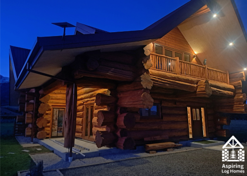 Hanmer-log-Home-Lights